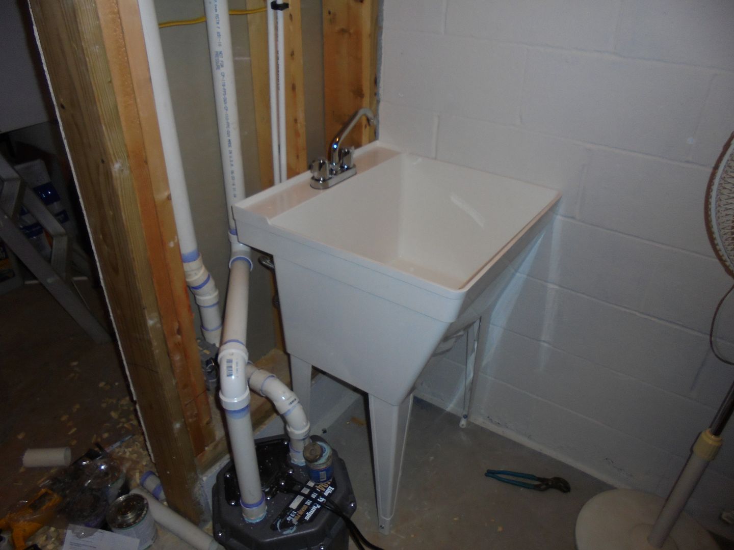 Utility Sink Pump NC Woodworker